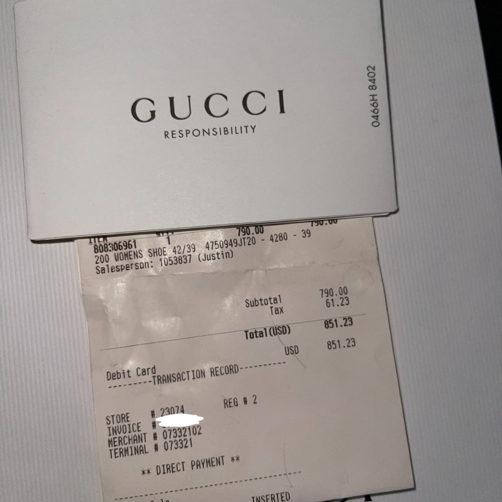 gucci mules - Picture 2 of 4